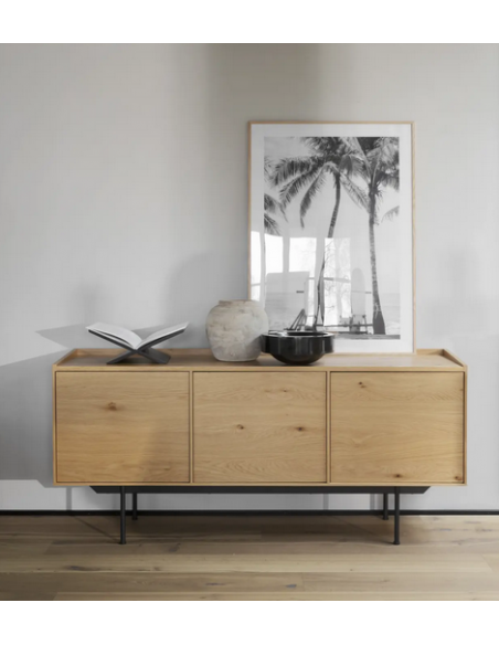 rowico home skænk sideboard egetræ moderne eg