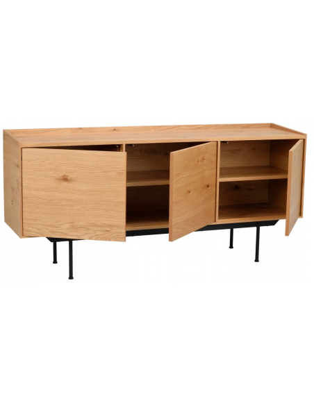 rowico home skænk sideboard egetræ moderne eg