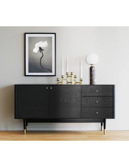 rowico home skænk sideboard egetræ moderne eg