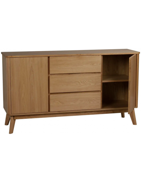 rowico home skænk sideboard egetræ moderne eg