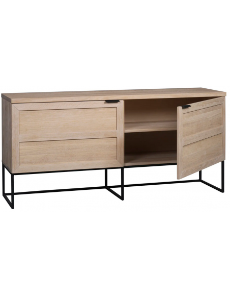 rowico home skænk sideboard egetræ moderne eg