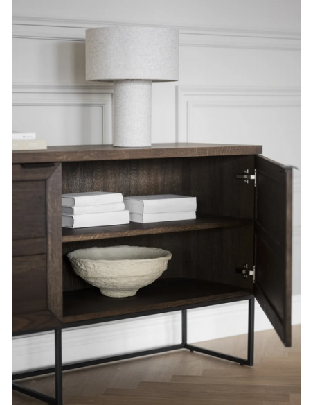 rowico home skænk sideboard egetræ moderne eg