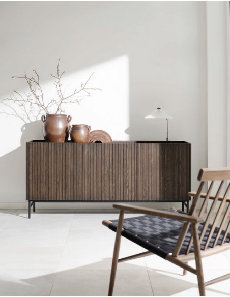 rowico home skænk sideboard egetræ moderne eg