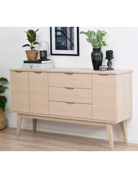 rowico home skænk sideboard egetræ moderne eg