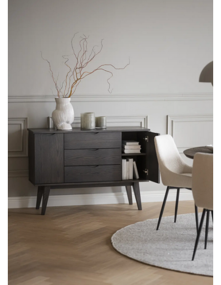 rowico home skænk sideboard egetræ moderne eg