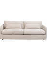 Rowico Peyton 3-personers sofa i polyester B213 cm - Lys beige