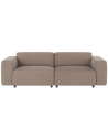 Rowico Willard 3-personers sofa i polyester 236 x 98 cm - Sort/Beige