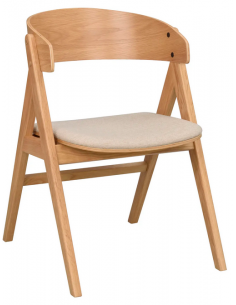 spisebordsstol træ egetræ moderne design