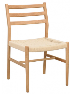 spisebordsstol træ egetræ moderne design