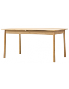 Spisebord med udtræk i moderne design af egetræ eg 2