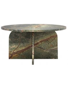 Rundt sofabord i moderne design marmor