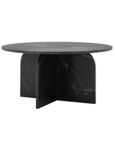 Rundt sofabord i moderne design marmor 2