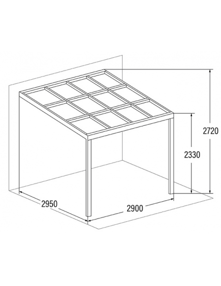 terrasse overdækning terrasseoverdækning med skydetag pavillon