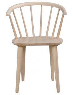 spisebordsstol med armlæn træ 2