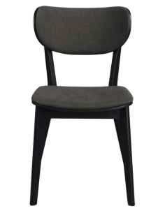 spisebordsstol stof eg egetræ sort moderne design skandinavisk 2