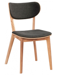 spisebordsstol stof eg egetræ moderne design skandinavisk