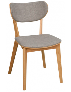 spisebordsstol stof eg egetræ moderne design skandinavisk