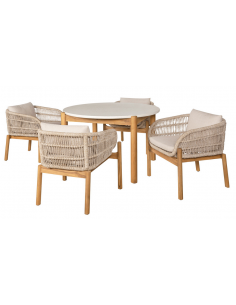 Havemøbel sæt Spisebord spisebordsstole