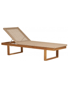 Havemøbler solseng solvogn teak træ