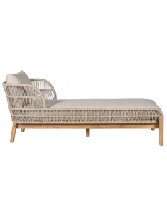 Havemøbler solseng solvogn træ 2