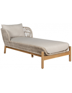 Havemøbler solseng solvogn træ