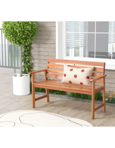 havebænk træ havemøbler bænk haven 2