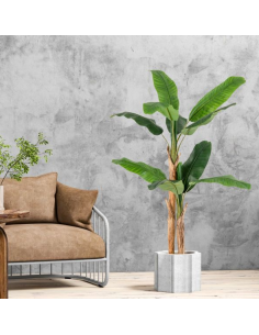 kunstige planter bananpalme palme indendørs 2