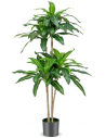 Kunstig Dracanea plante H140 cm - Grøn