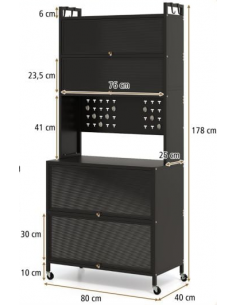 køkken skænk skab køkkenskab opbevaring 2