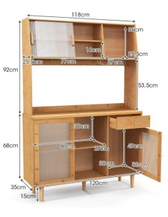 køkken skænk skab køkkenskab opbevaring 2