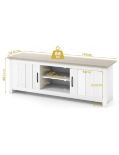 tvborde med opbevaring skuffe 2