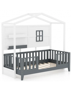 børneseng træ indretning til børneværelset hvid