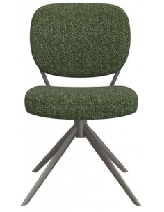 spisebordsstol drejefunktion drejefod boucle stof 2