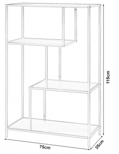 bogreol reol stue soveværelse kontor entre 2