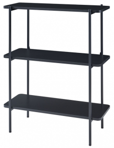 bogreol reol stue soveværelse kontor entre badeværelse stålreol