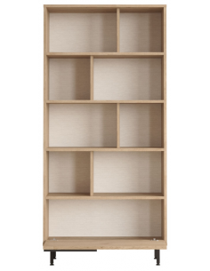 bogreol reol stue soveværelse kontor entre badeværelse stålreol 2