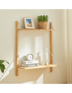 vægreol væghylde hylde stue soveværelse kontor entre badeværelse køkken 2