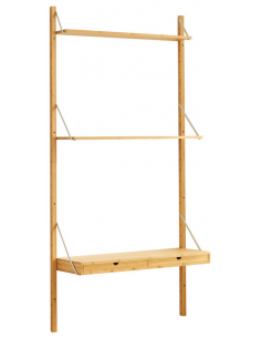 vægreol væghylde hylde væghængt soveværelse kontor