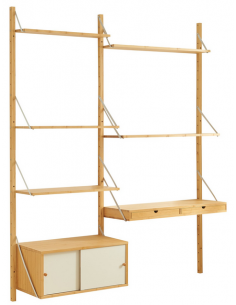 vægreol væghylde hylde væghængt soveværelse kontor