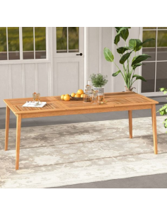 havebord træ havemøbler 2