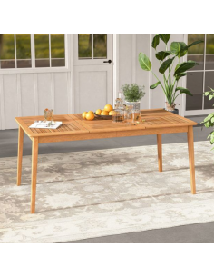 havebord træ havemøbler 2