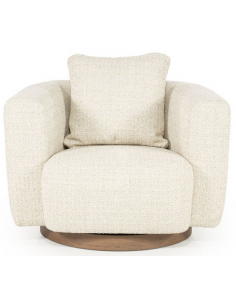 lænestol boucle moderne nordisk design skandinavisk drejefod drejefunktion 2