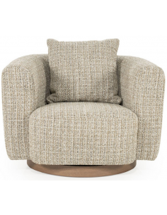 lænestol boucle moderne nordisk design skandinavisk drejefod drejefunktion 2