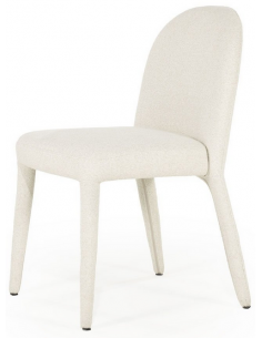 spisebordsstol beige stof moderne design 2