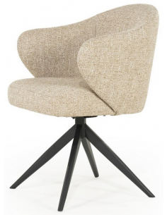 spisebordsstol med armlæn og drejefod drejefunktion moderne nordisk design skandinavisk 2