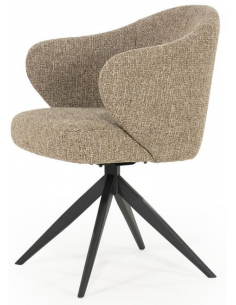 spisebordsstol med armlæn og drejefod drejefunktion moderne nordisk design skandinavisk 2