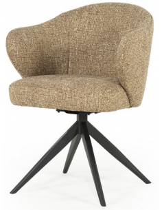 spisebordsstol med armlæn og drejefod drejefunktion moderne nordisk design skandinavisk