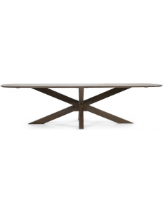 Spisebord bæredygtigt træ mangotræ brun