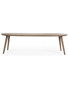 Spisebord egetræ eg træ ovalt ovale