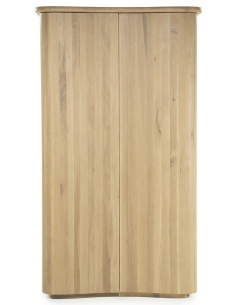 vitrineskab vitrine træ eg egetræ